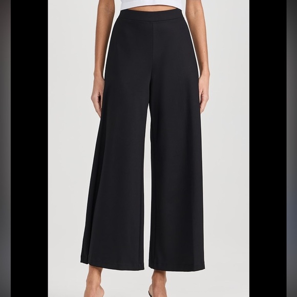 Rosetta Getty Pants - Rosetta Getty Navy Wide-Leg Pants